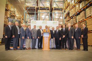 The U.S. peanut industry donates more than 30,000 jars of peanut butter to Capital Area Food Bank in Washington, D.C. on National Ag Day, March 21, 2017.